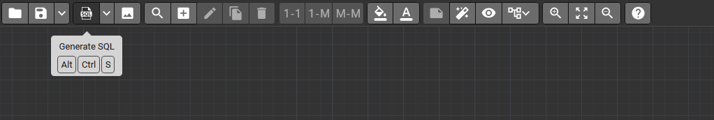 PgAdmin Generate SQL